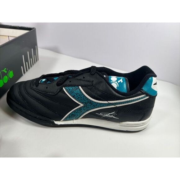 VTG Diadora Serie A Jr Sz 6 Soccer Cleats Shoes Beppe Signori Signature Edition - Picture 12 of 15